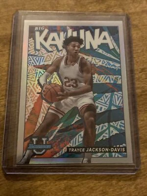 2021-22 Bowman University Basketball Trayce Jackson Davis Big Kahuna CASE HIT SP - Image 1 of 2