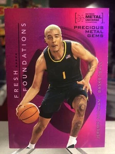2022 Skybox Jeremy Sochan Pink Precious Metal Gems Variation PMG SSP /75 - Bild 1 von 4