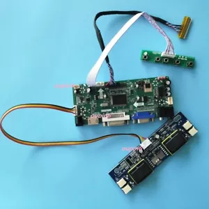 Kit scheda controller LCD HDMI DVI VGA per pannello LG LM201WE3(TL)(F8) 1680X1050 - Foto 1 di 6
