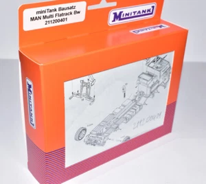 MINITANK 211200401 LKW 8x8 MAN 15to Multi Flatrack, Bausatz, Bw NEU & OVP 1:87 - Bild 1 von 4