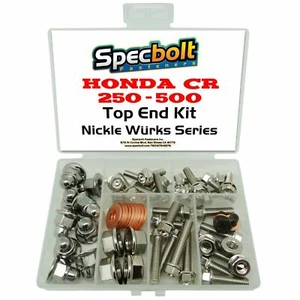 Kit de pernos de motor de extremo superior Honda CR250 CR 250R 250M CR250R CR250M (níquel) - Imagen 1 de 6