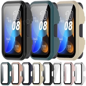 Do Huawei Band 10/9/8 Case Cover Szkło hartowane Ochrona ekranu Twarda powłoka - Zdjęcie 1 z 66