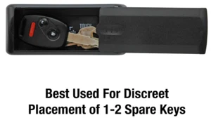 Großer magnetischer Schlüsselhalter verstecken Schlüssel Magnet Spind Box Auto sicher langlebig sicher USA - Bild 1 von 8