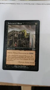 Magic The Gathering URZA'S SAGA DARK RITUAL GERMAN - Picture 1 of 1