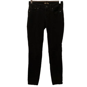 Old Navy Corduroy Pants Women’s 4 Regular Black Low Rise Preppy College School - Picture 1 of 10