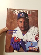 Beckett Baseball Card Monthly Magazine May 1994 Issue #110 Cliff Floyd