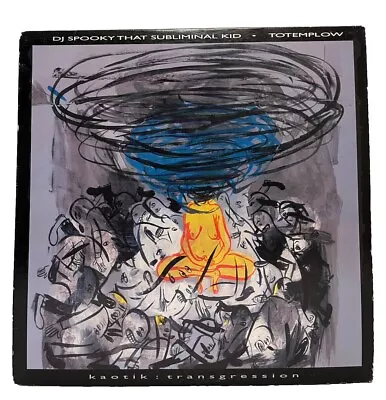 Kaotik: Transgression LP DJ Spooky That Subliminal Kid/Totemplow Vinyl Record - Imagem 1 de 4
