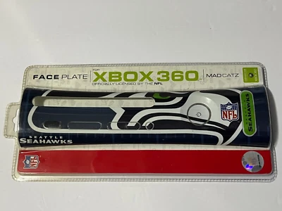 Placa frontal oficial de los Seattle Seahawks de la NFL con licencia para Microsoft XBOX 360 Foto 1 de 4