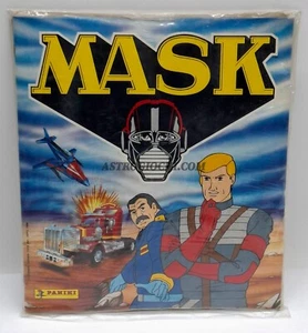 PANINI MASK ALBUM FIGURINE COMPLETO SIGILLATO VINTAGE 1986 KENNER MINT SEALED - Picture 1 of 9