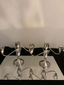 VINTAGE HERZOGTUM STERLINGSILBER GEWICHTET 2 STÜCK - Bild 1 von 7