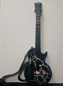Nintendo Wii Guitar Hero G N' R SLASH Gibson Les Paul model w/ Strap Working🔥 - Picture 1 of 5
