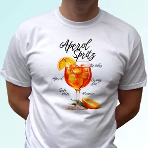Aperol Spritz t shirt party drink top birthday tee art alcohol funny xmas gift - Picture 1 of 1