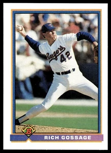 1991 Bowman Rich Gossage Texas Rangers #271 - Picture 1 of 2
