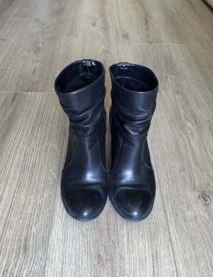 BC BG Paris Stiefel Stiefelette Leder Schwarz 36 - Bild 1 von 3