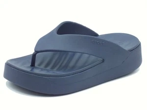 Crocs 209410 Getaway platform flip blu Infradito con zeppa media per Donna in go - Imagen 1 de 3