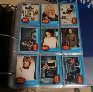 1977 Topps Star Wars Serie 1-5 (330/53) Karten & Sticker EX-EXMT fast vollständig - Bild 1 von 10