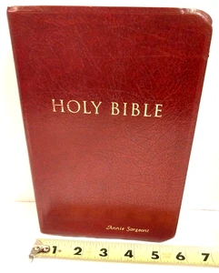 Holy Bible KJV Giant Print References Red Letter Edition Zondervan - Picture 1 of 10