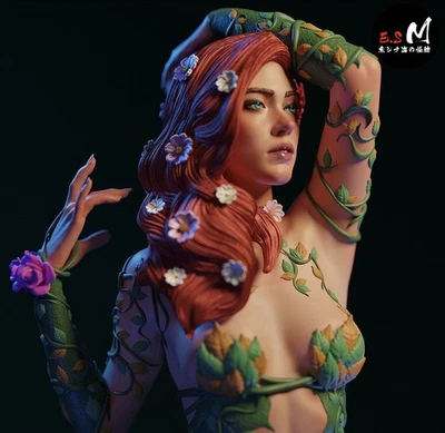 Estatua Fan Art Hiedra Venenosa Escala 1/6, Pintada o Sin Pintar - Hecha a Pedido Foto 1 de 4