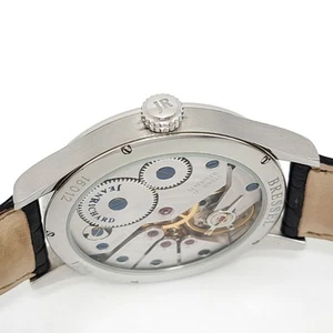 Jeanrichard Bressel 1665 16012 Hand Wound Stainless Steel Men's JEANRICHARD U - Picture 1 of 7