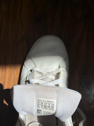 Scarpe da ginnastica Adidas Uk11 bianche taglia 11