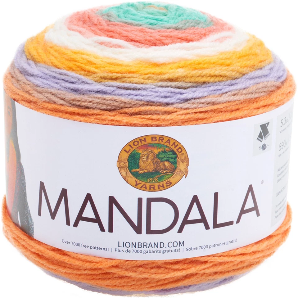 Lion Brand 525-205 Mandala Yarn-Pixie (3Pk) - Image 1 of 1