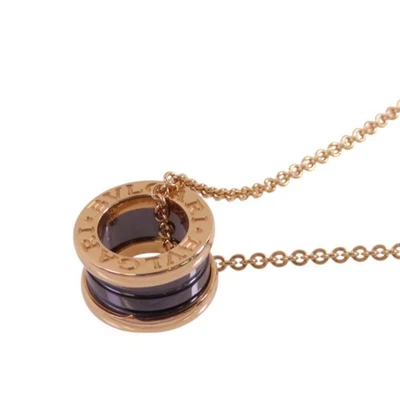 Collar BVLGARI B-zero1 Cerámica Oro Rosa 18K Foto 1 de 4
