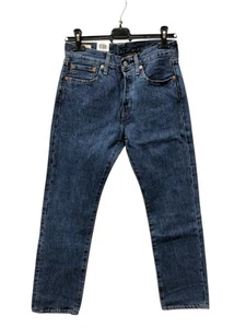 Levi's Herren Jeans Hose 501 Original Fit Jeans, Dunkelblau, W27 L30 - Bild 1 von 3