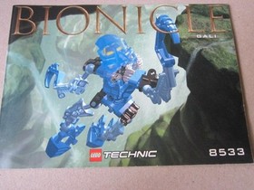 Lego Building Instructions Instruction 8533 Bionicle Gali