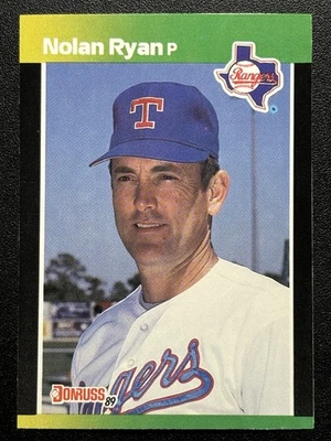 1989 Donruss Baseball's Best #55 Nolan Ryan Texas Rangers - Image 1 of 2