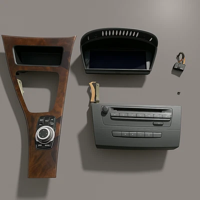 宝马 E90 E91 E92 E93 M3 328 335 CIC 改装套件 PnP 导航 Idrive 显示屏 — 第 1/4 张图片