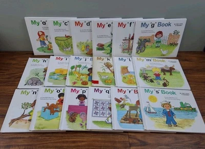 Vtg My First Steps to Reading Jane Belk Moncure ABC 18 HC Books Incomplete Lot - Image 1 of 4
