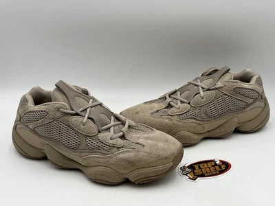 Adidas Yeezy Boost 500 Taupe Light 2021 Size 12 Authentic Used Kanye West Brown - Image 1 of 4