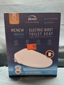 Bemis Renew Wash elektrischer Steck-Bidet-Sitz für längliche Toiletten HD-6500EM - Bild 1 von 3