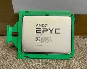 AMD EPYC 7302P CPU 16 cores 32 threads 3.0GHz 155W Processor 100-000000049. - Picture 1 of 3
