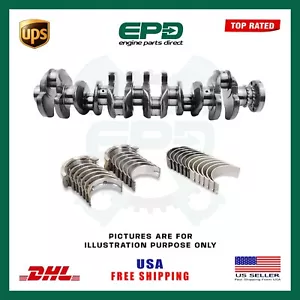FORGED CRANKSHAFT WITH ENGINE BEARING SET FOR BMW N57D30A 330 d 3.0 DIESEL - Picture 1 of 1