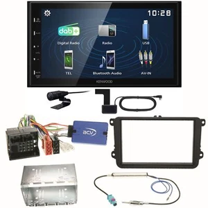 Kenwood DMX129DAB DAB+ Bluetooth USB Einbauset für Seat Alhambra Altea XL Leon - Bild 1 von 1