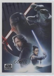 2021 Topps Chrome Star Wars Galaxy Bob Stevlic Rey Luke Skywalker Kylo Ren 04xd