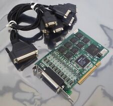 T165115 Quatech ESC-100D Rev D Serial Adapter Card + Breakout Cable 920-0099-01A