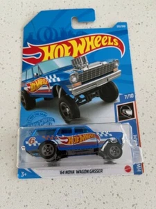 Hot Wheels 2021 P Case '64 Nova Wagon Gasser Race Team 232/250 A42 - Imagen 1 de 2
