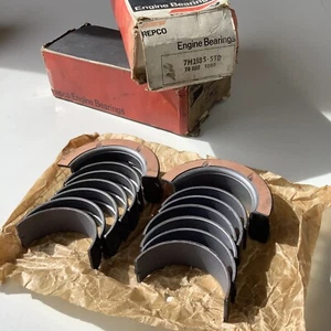 NOS 7M2185 Std Main Bearings Set Ford Straight In-line Six 6cyl 240 300 - Picture 1 of 3