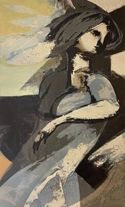 PSYCHE Robert Alan Smith ORIGINAL Artist Signed 1962 Limited Edition Serigraph - Picture 1 of 9