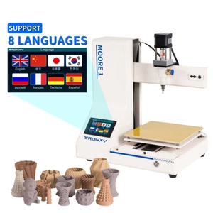 Hochpräziser Ton 3D-Drucker Ganzmetallrahmen Porzellan 3D-Druck 180x180x180 mm - Bild 1 von 12
