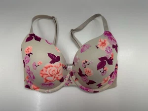 PINK Victorias Secret Womens Bra Size 32DD Wear Everywhere T-Shirt Lightly Lined - Picture 1 of 9