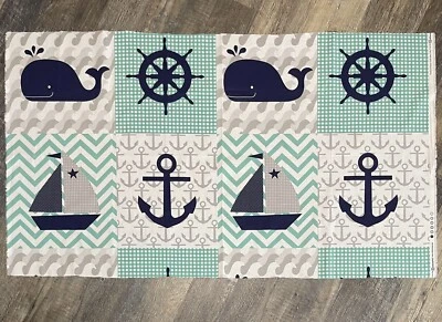 Nautical Treasure by Ellen Crimi-Trent Clothworks Cotton Fabric Remnant - Image 1 of 2