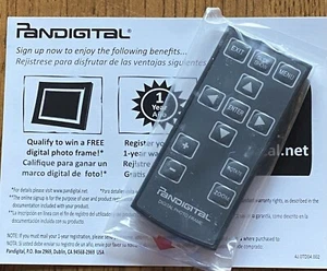 OEM Pandigital Digital Photo Frame Remote Control New - Picture 1 of 1