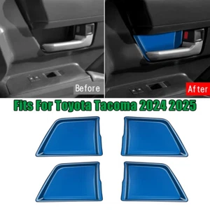 4x Interior Door Handle Bowl Cover Trim For Toyota Tacoma SR SR5 TRD 2024 2025 - Picture 1 of 8