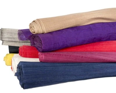 90cm wide Abaca Hemp Fabric Millinery Hats DIY MANY COLORS. 100% Aussie Seller - Image 1 of 2