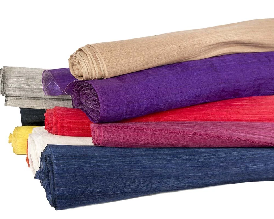 90cm wide Abaca Hemp Fabric Millinery Hats DIY MANY COLORS. 100% Aussie Seller - Image 1 of 2