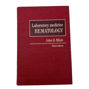 Hematology By John B Miale Labratory Medicine 1967 Hardback EUC - Imagen 1 de 11