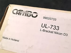 Cambo Ultima D35 Digital View Camera Nikon D3 Vertical "L" Mounting Bracket - Picture 1 of 2